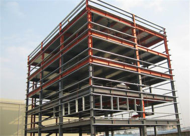 Estruturas estruturais do armazenamento da construção da construção de aço da luz da estrutura do metal