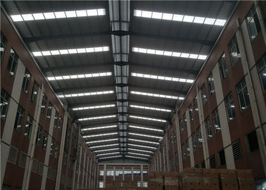 Construção clara adicional da armação de aço, tamanho de moldação do telhado do aço estrutural opcional