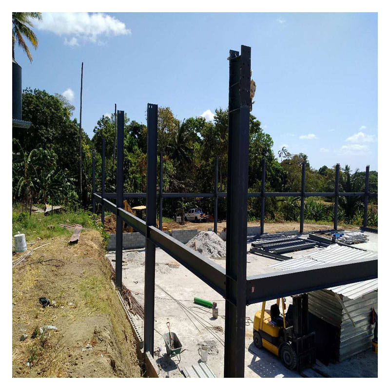 Panamá Estrutura de aço simples e sólida Edifício pré-fabricado para armazenagem de armazém
