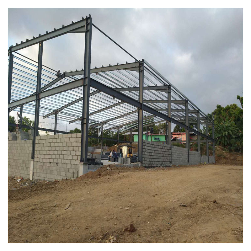 Panamá Estrutura de aço simples e sólida Edifício pré-fabricado para armazenagem de armazém