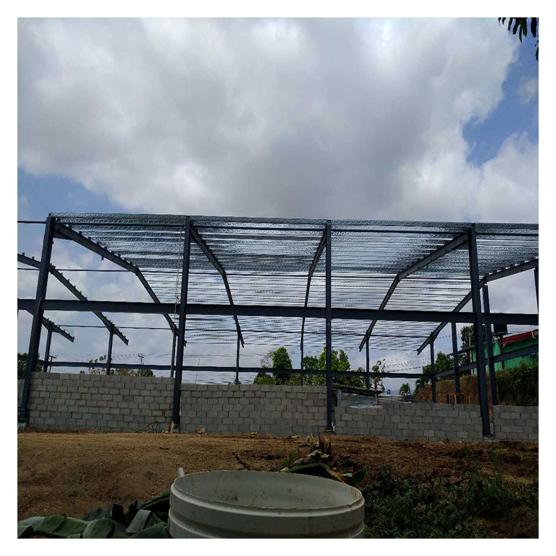 Panamá Estrutura de aço simples e sólida Edifício pré-fabricado para armazenagem de armazém