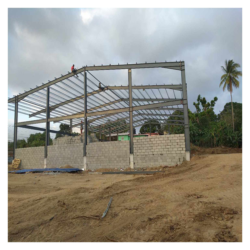 Panamá Estrutura de aço simples e sólida Edifício pré-fabricado para armazenagem de armazém