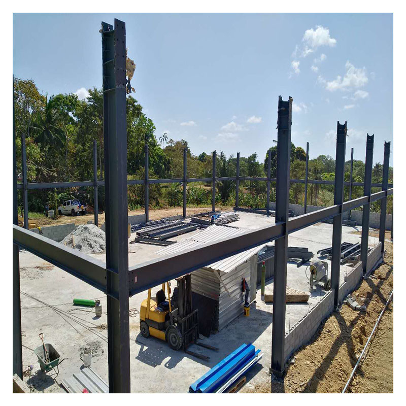 Panamá Estrutura de aço simples e sólida Edifício pré-fabricado para armazenagem de armazém