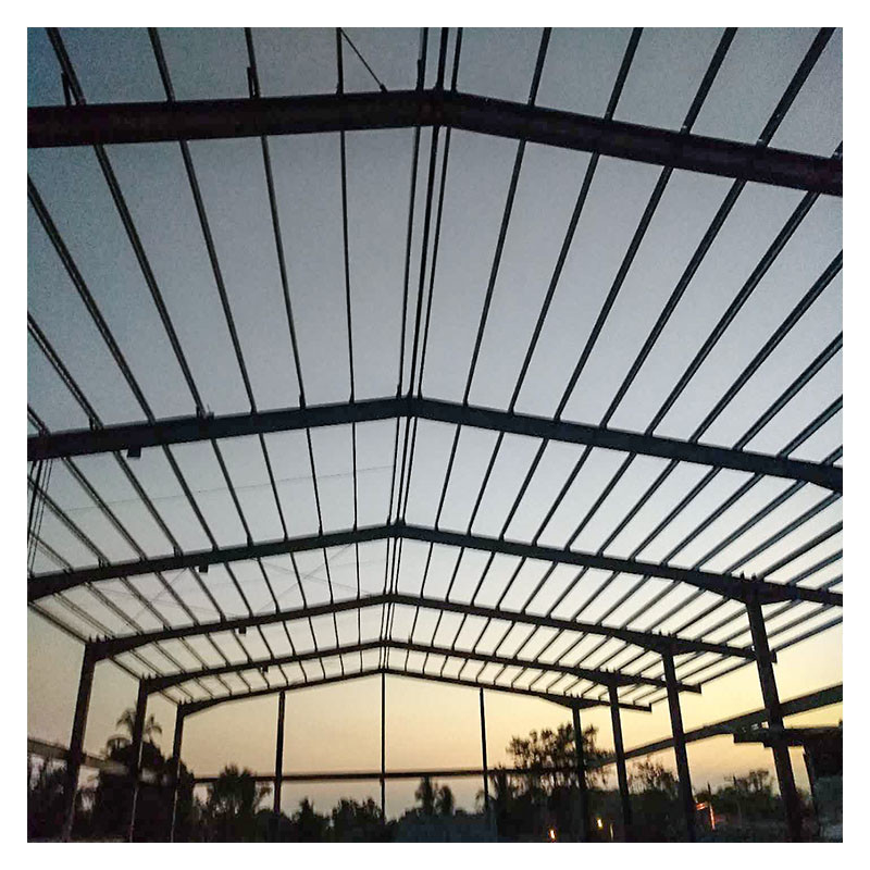 Panamá Estrutura de aço simples e sólida Edifício pré-fabricado para armazenagem de armazém