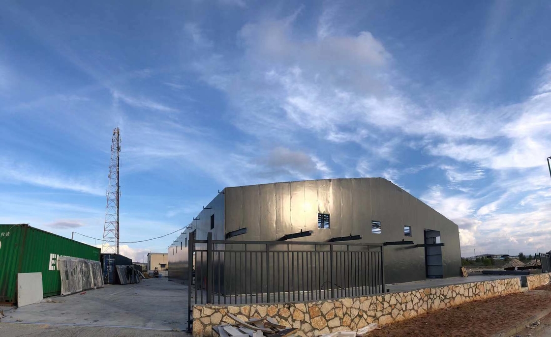 Grande comprimento, curto período de construção, estrutura de aço galvanizado ecológica edifício de fábrica