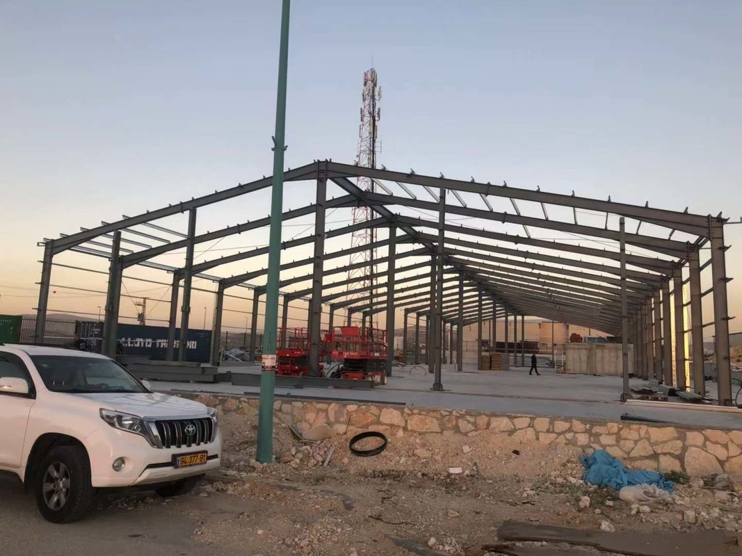Grande comprimento, curto período de construção, estrutura de aço galvanizado ecológica edifício de fábrica