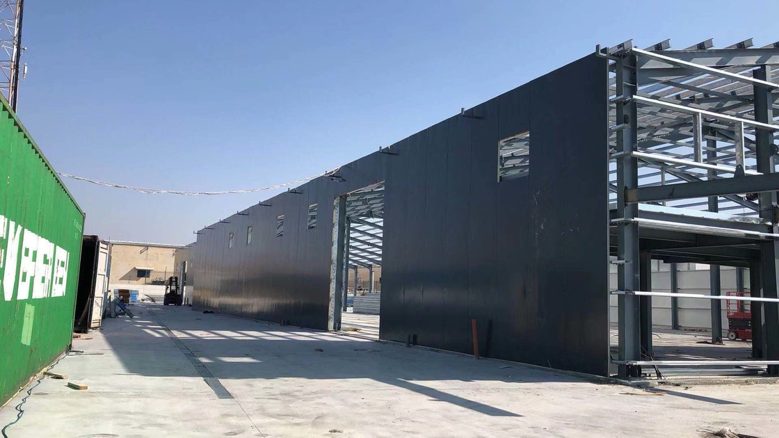 Grande comprimento, curto período de construção, estrutura de aço galvanizado ecológica edifício de fábrica