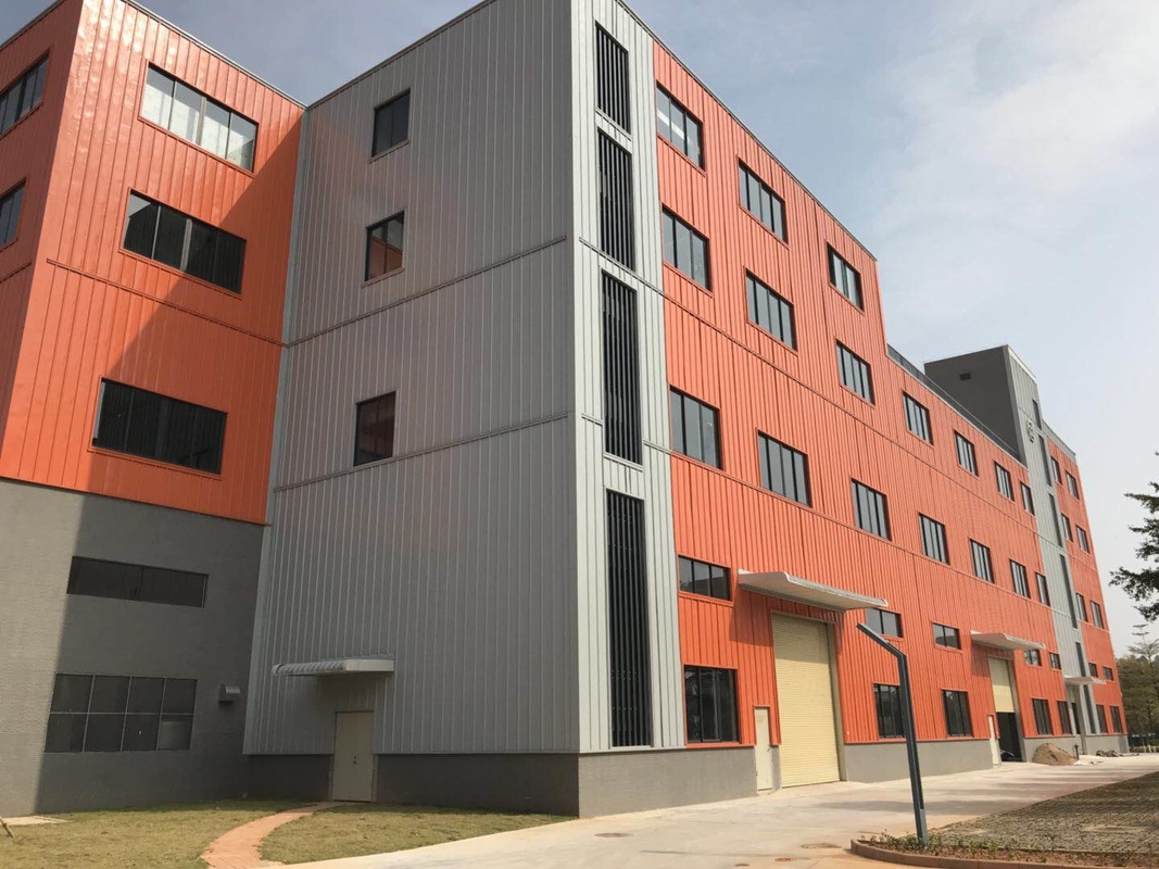 H Estrutura de aço de longa envergadura Estrutura de aço de alta altura é usada em edifícios comerciais de escritórios