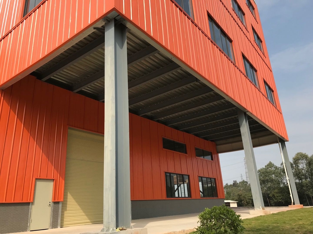 H Estrutura de aço de longa envergadura Estrutura de aço de alta altura é usada em edifícios comerciais de escritórios