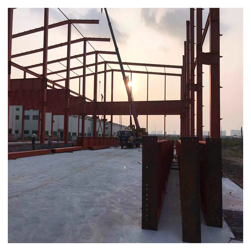 Construção de estruturas de aço de estrutura de aço para oficina