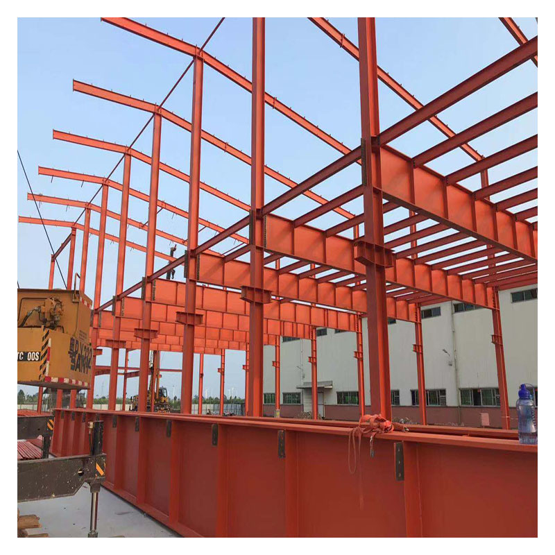 Construção de estruturas de aço de estrutura de aço para oficina