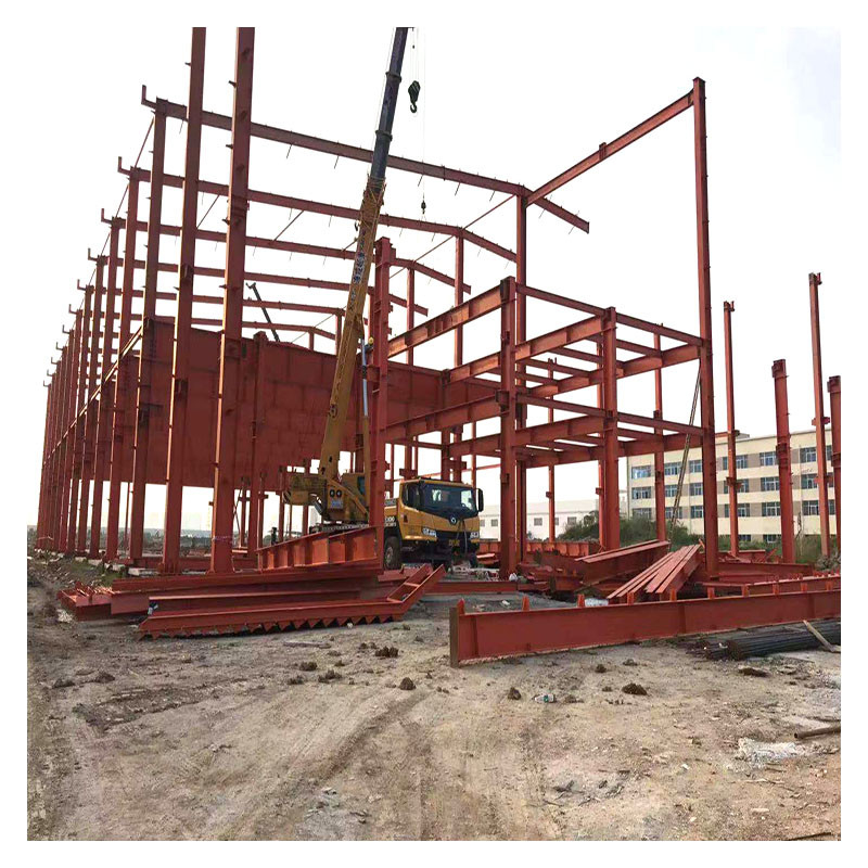 Construção de estruturas de aço de estrutura de aço para oficina