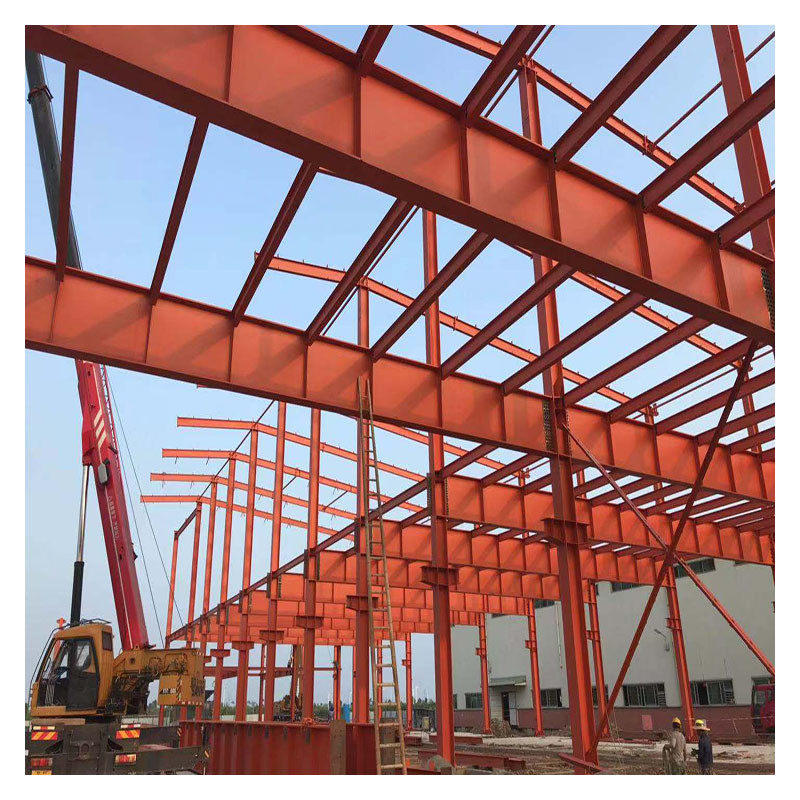Construção de estruturas de aço de estrutura de aço para oficina