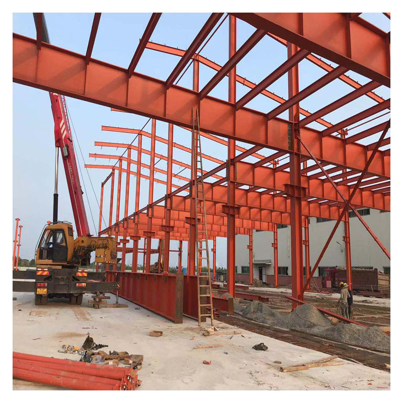 Construção de estruturas de aço de estrutura de aço para oficina