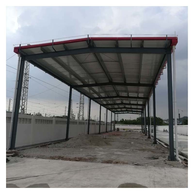 Fácil Instalação Estrutura de aço exterior Estrutura de aço Quadro de carro Garagem Hangar na China