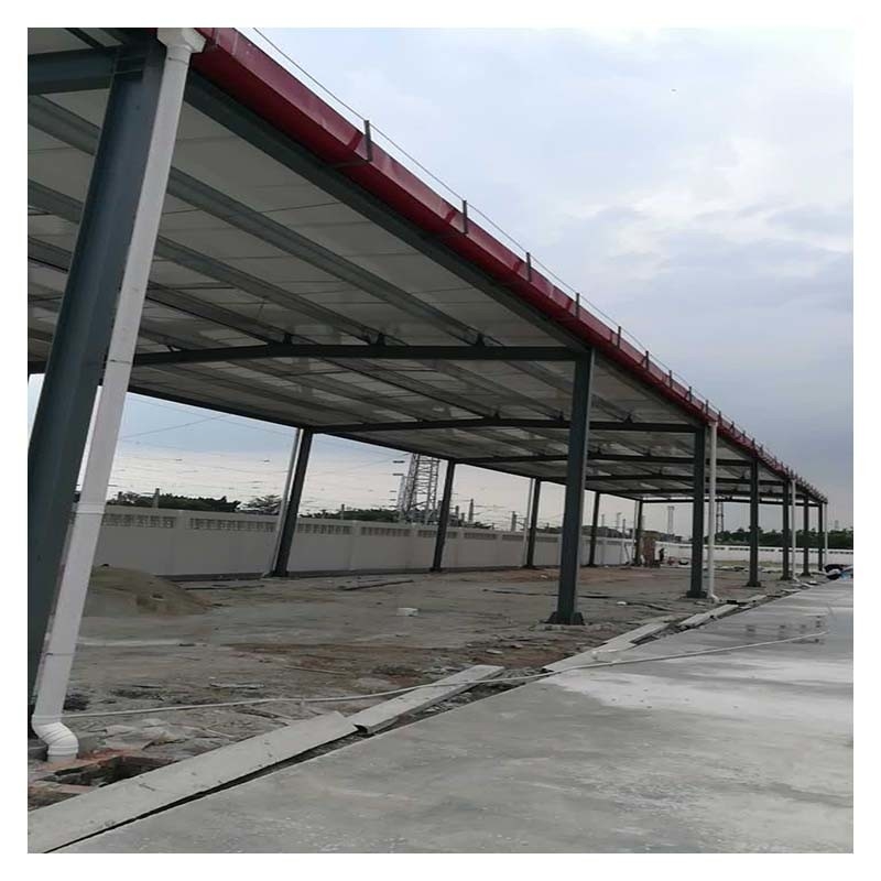 Fácil Instalação Estrutura de aço exterior Estrutura de aço Quadro de carro Garagem Hangar na China