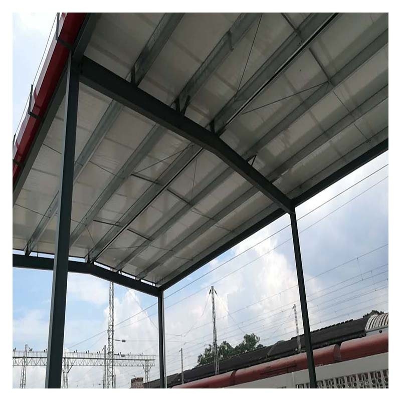 Fácil Instalação Estrutura de aço exterior Estrutura de aço Quadro de carro Garagem Hangar na China