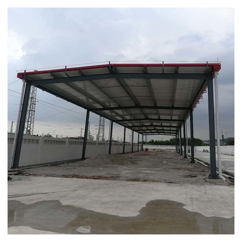 Fácil Instalação Estrutura de aço exterior Estrutura de aço Quadro de carro Garagem Hangar na China