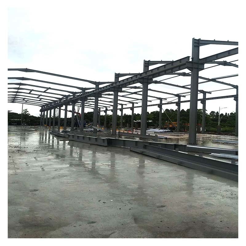 Fabricação de estruturas de aço pré-fabricadas e de estruturas de aço em forma de H