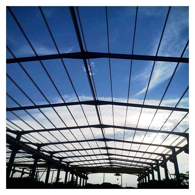 Fabricação de estruturas de aço pré-fabricadas e de estruturas de aço em forma de H