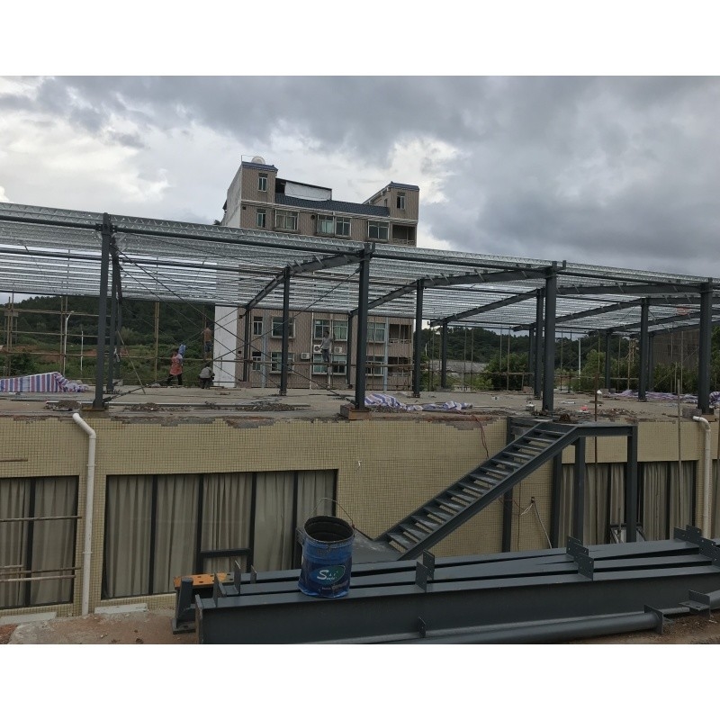 China fabrica estruturas de aço materiais de construção para armazém armazém de metal edifício de três provas armazém
