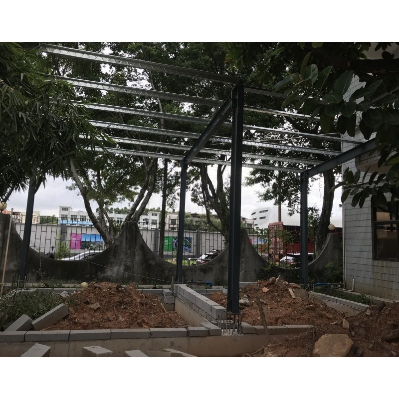 China fabrica estruturas de aço materiais de construção para armazém armazém de metal edifício de três provas armazém