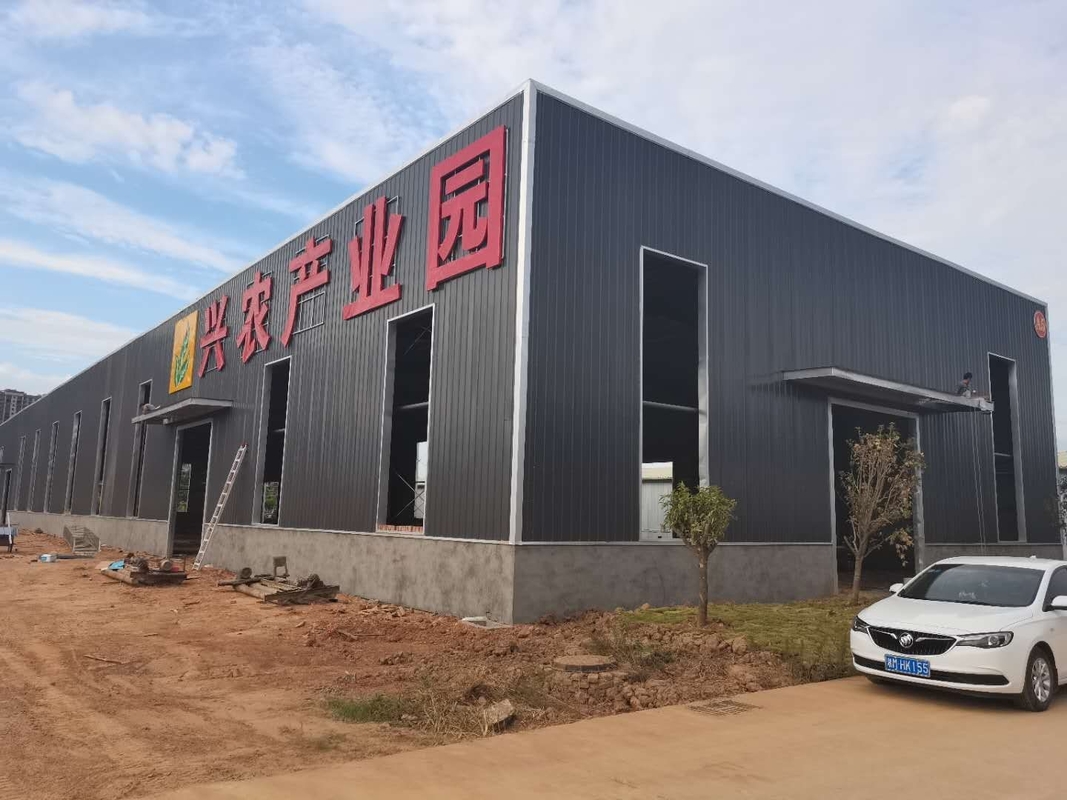 Construir rapidamente um armazém de armazenamento simples e robusto para armazenamento de vegetais agrícolas