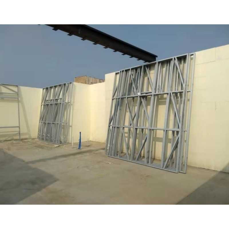 Design de luxo Estrutura de aço Casas pré-fabricadas Vila de aço pré-fabricada Estrutura de aço leve Edifício Design para 2 andares