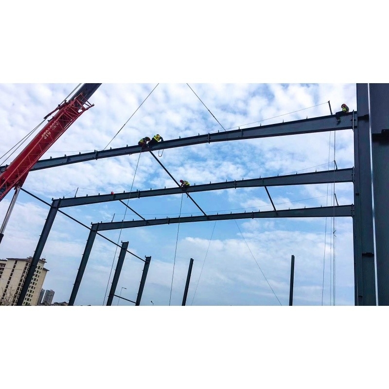 Fábrica de Fabricação de Metal Galvanizado Antirruste Com Estrutura de Aço Edifício de Estrutura de Aço Fábrica de Armazém