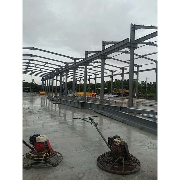 Fabricação de estruturas de aço pré-fabricadas e de estruturas de aço em forma de H