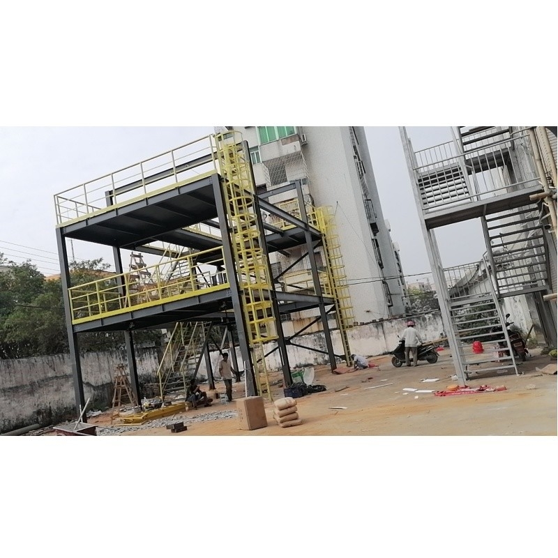 Estrutura de aço Mezanino piso de armazém Plataforma de aço interior Mezanino para armazém
