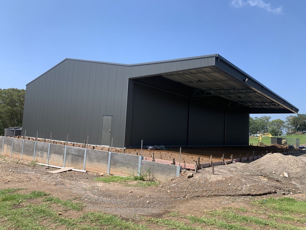 Estrutura de aço galvanizado ecológica fácil de instalar
