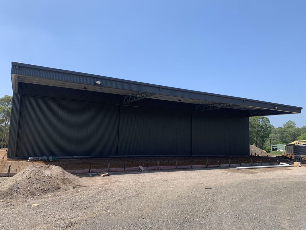Estrutura de aço galvanizado ecológica fácil de instalar