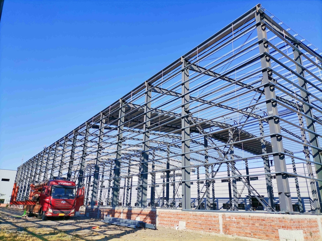 Estrutura de aço leve de alta qualidade estrutura de fábrica para produção industrial
