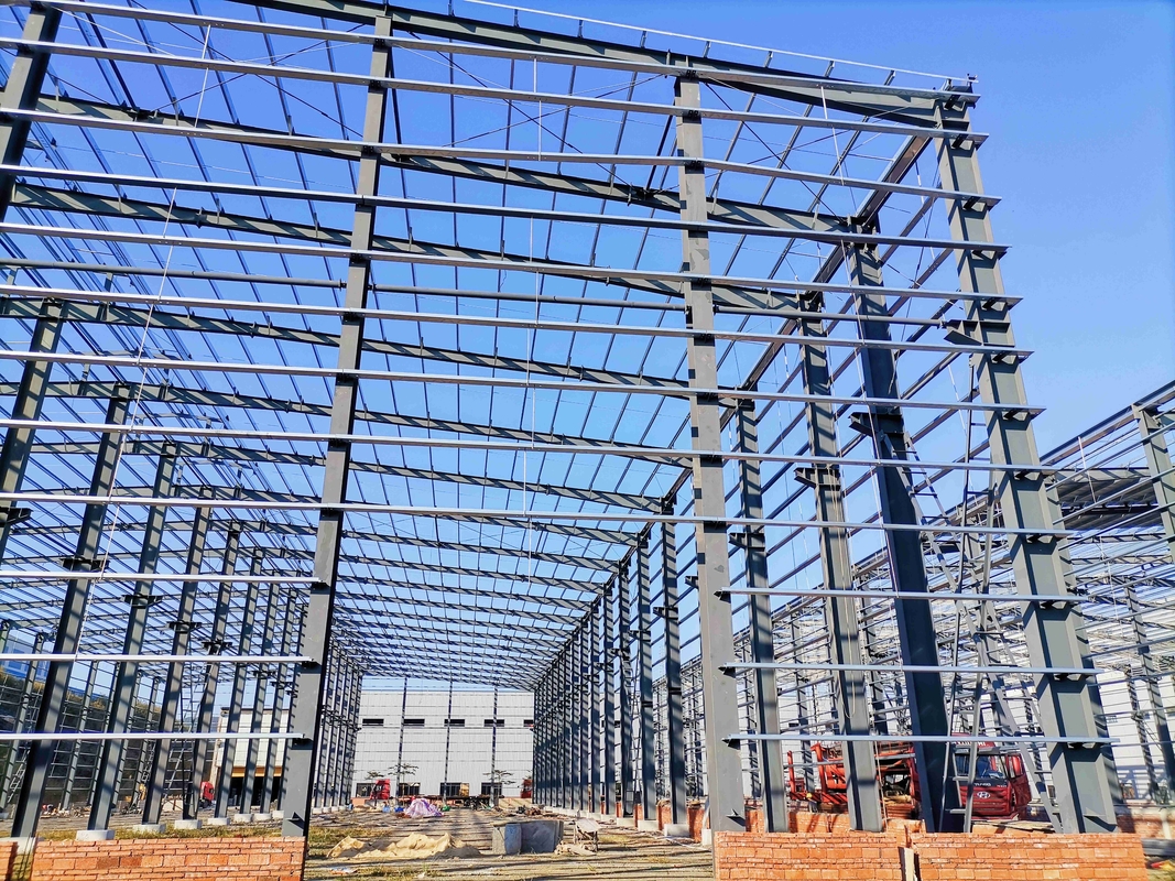 Estrutura de aço leve de alta qualidade estrutura de fábrica para produção industrial