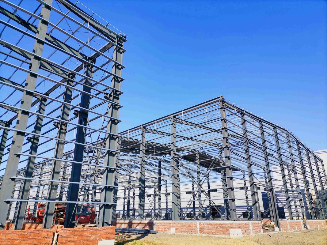 Estrutura de aço leve de alta qualidade estrutura de fábrica para produção industrial