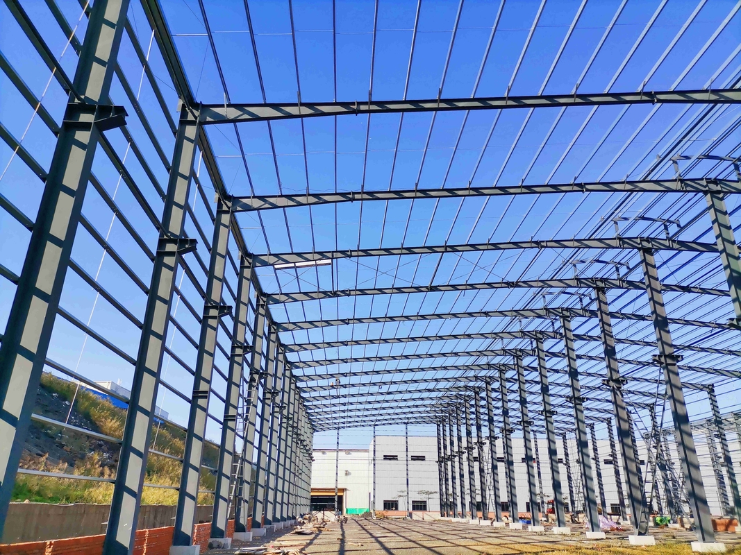 Estrutura de aço leve de alta qualidade estrutura de fábrica para produção industrial