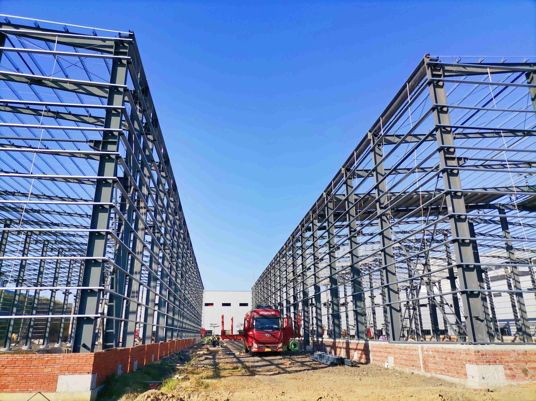 Estrutura de aço leve de alta qualidade estrutura de fábrica para produção industrial