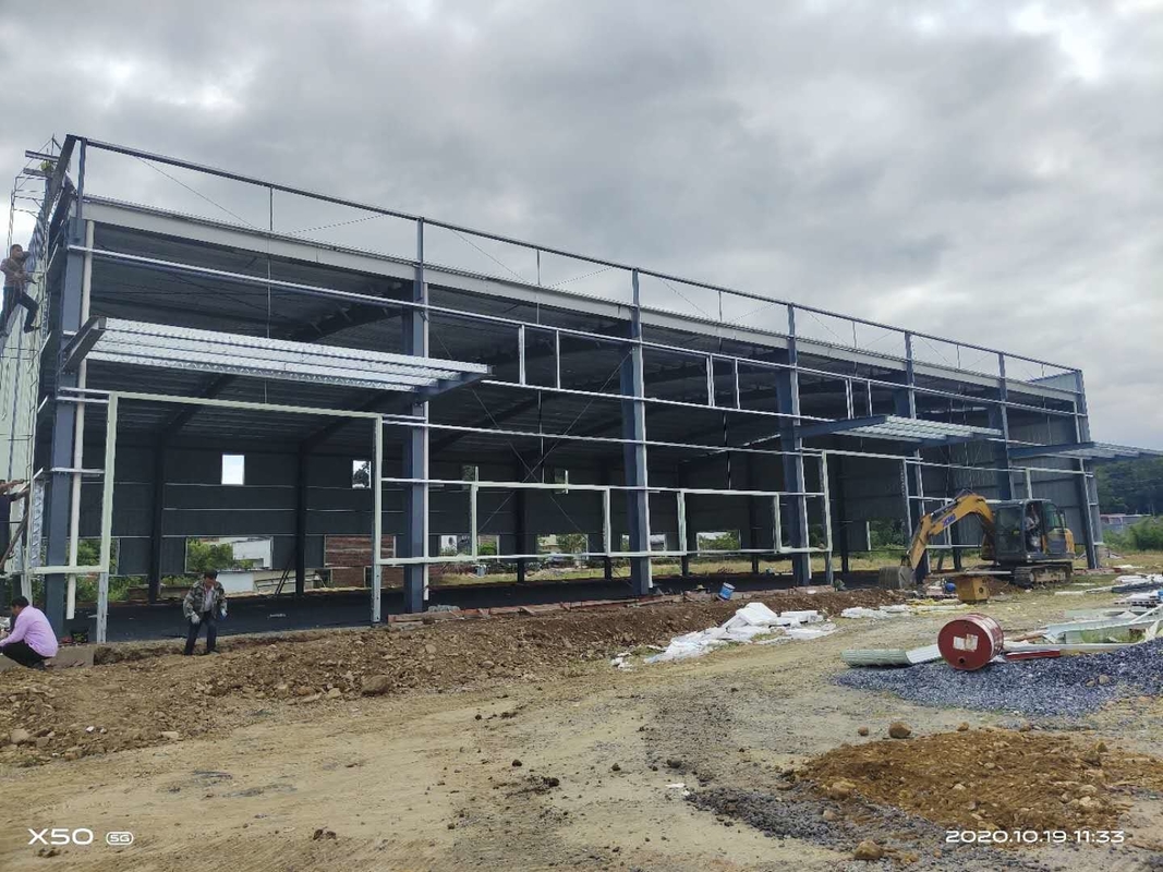 Fabricação de pré-fabricados de construção de estruturas de aço