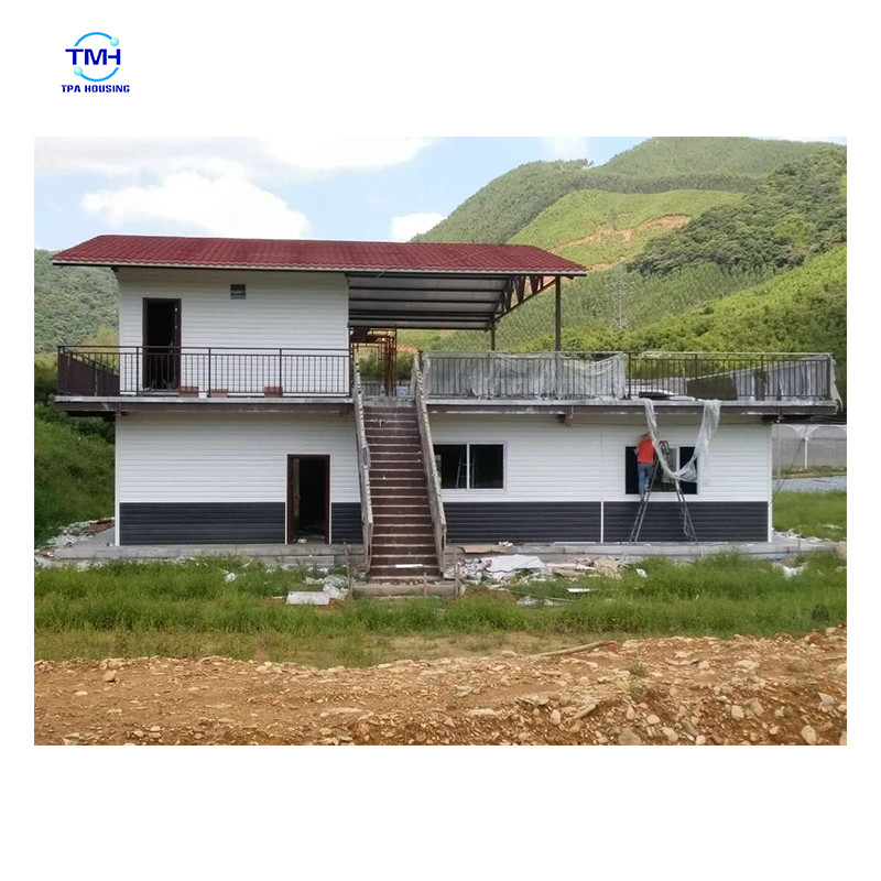 Modernização de projetos de estruturas de aço para casas de aço leve de tamanho personalizado