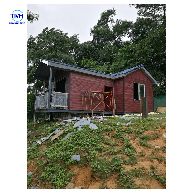 Modernização de projetos de estruturas de aço para casas de aço leve de tamanho personalizado