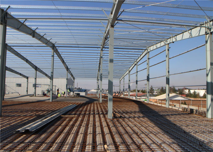 Projete as construções de aço da oficina para o armazenamento do equipamento de grande resistência