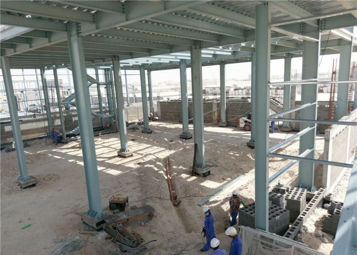 Construções da oficina do aço estrutural da casa pré-fabricada fáceis montar a economia Labor